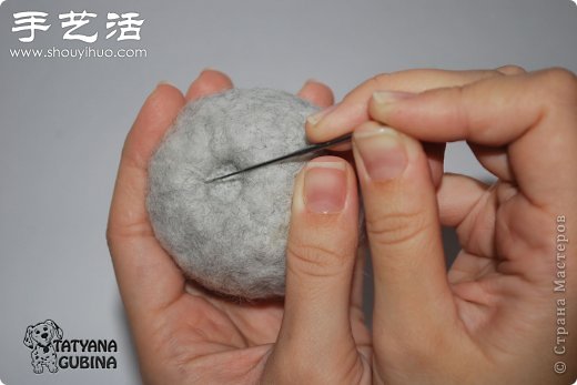 超詳細(xì)刺猬玩偶的羊毛氈手工制作教程 -  rpnrmr.com