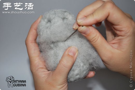 超詳細(xì)刺猬玩偶的羊毛氈手工制作教程 -  rpnrmr.com