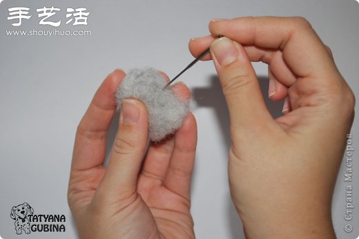 超詳細(xì)刺猬玩偶的羊毛氈手工制作教程 -  rpnrmr.com