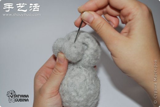 超詳細(xì)刺猬玩偶的羊毛氈手工制作教程 -  rpnrmr.com
