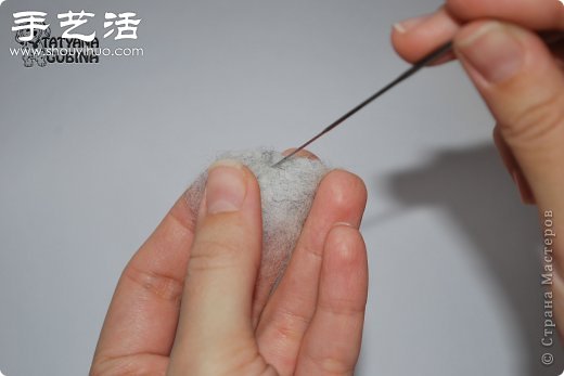 超詳細(xì)刺猬玩偶的羊毛氈手工制作教程 -  rpnrmr.com