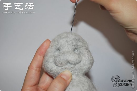 超詳細(xì)刺猬玩偶的羊毛氈手工制作教程 -  rpnrmr.com