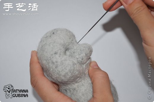 超詳細(xì)刺猬玩偶的羊毛氈手工制作教程 -  rpnrmr.com