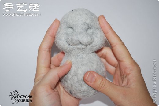 超詳細(xì)刺猬玩偶的羊毛氈手工制作教程 -  rpnrmr.com