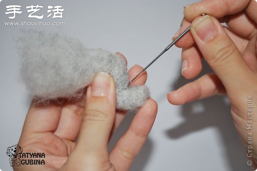 超詳細(xì)刺猬玩偶的羊毛氈手工制作教程 -  rpnrmr.com