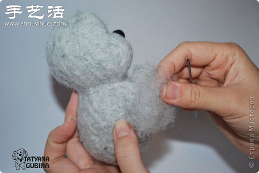 超詳細(xì)刺猬玩偶的羊毛氈手工制作教程 -  rpnrmr.com