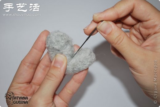 超詳細(xì)刺猬玩偶的羊毛氈手工制作教程 -  rpnrmr.com