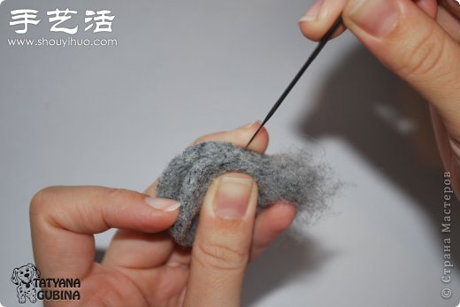 超詳細(xì)刺猬玩偶的羊毛氈手工制作教程 -  rpnrmr.com
