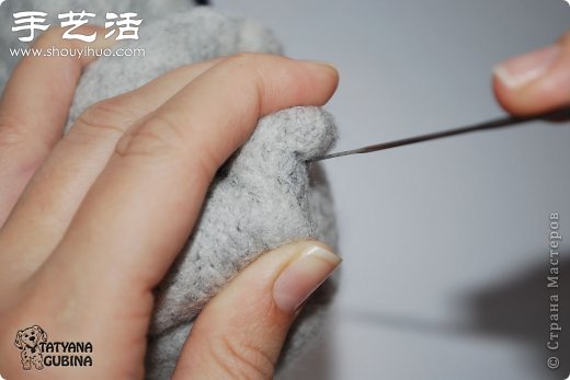 超詳細(xì)刺猬玩偶的羊毛氈手工制作教程 -  rpnrmr.com