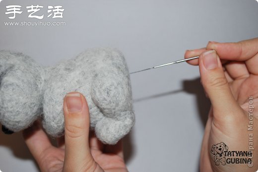 超詳細(xì)刺猬玩偶的羊毛氈手工制作教程 -  rpnrmr.com
