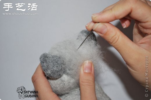 超詳細(xì)刺猬玩偶的羊毛氈手工制作教程 -  rpnrmr.com