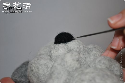 超詳細(xì)刺猬玩偶的羊毛氈手工制作教程 -  rpnrmr.com