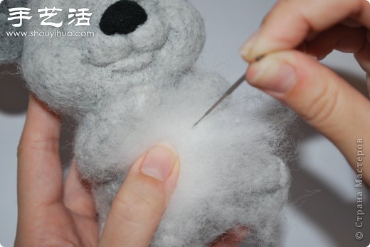 超詳細(xì)刺猬玩偶的羊毛氈手工制作教程 -  rpnrmr.com