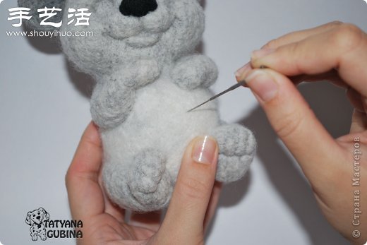 超詳細(xì)刺猬玩偶的羊毛氈手工制作教程 -  rpnrmr.com