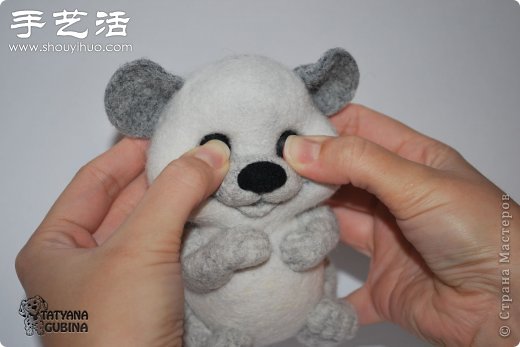 超詳細(xì)刺猬玩偶的羊毛氈手工制作教程 -  rpnrmr.com
