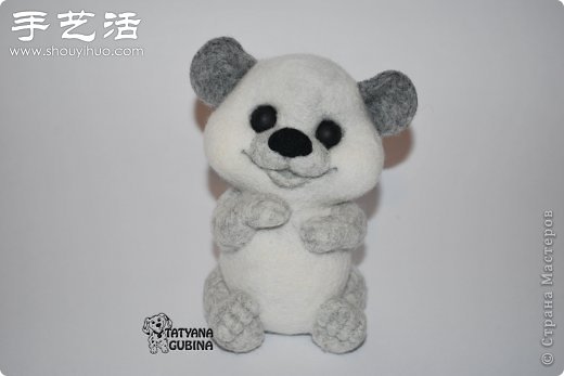超詳細(xì)刺猬玩偶的羊毛氈手工制作教程 -  rpnrmr.com