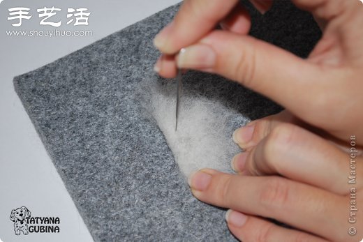 超詳細(xì)刺猬玩偶的羊毛氈手工制作教程 -  rpnrmr.com
