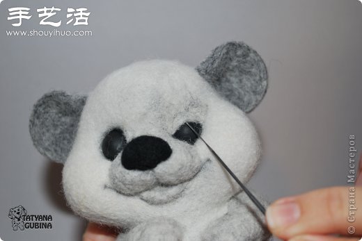 超詳細(xì)刺猬玩偶的羊毛氈手工制作教程 -  rpnrmr.com