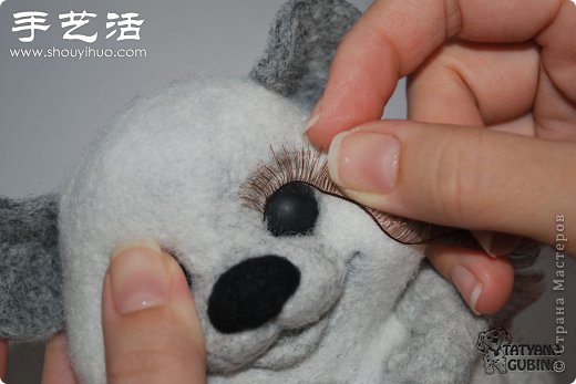 超詳細(xì)刺猬玩偶的羊毛氈手工制作教程 -  rpnrmr.com