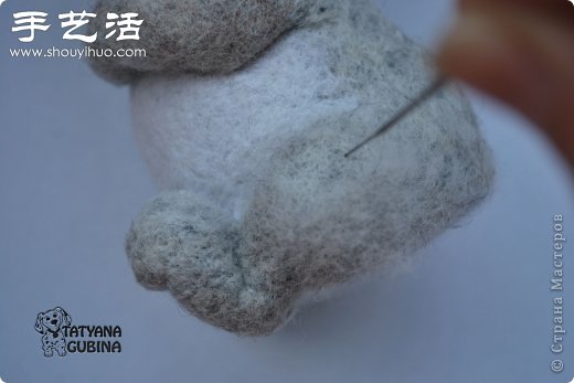 超詳細(xì)刺猬玩偶的羊毛氈手工制作教程 -  rpnrmr.com