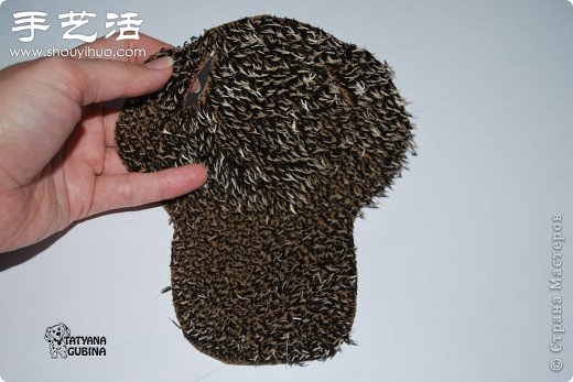 超詳細(xì)刺猬玩偶的羊毛氈手工制作教程 -  rpnrmr.com