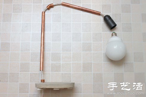 銅管材質手工臺燈制作教程 -  rpnrmr.com