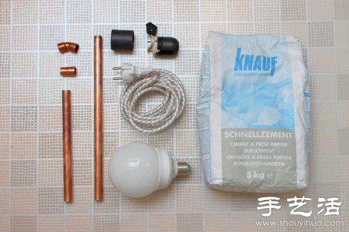 銅管材質手工臺燈制作教程 -  rpnrmr.com