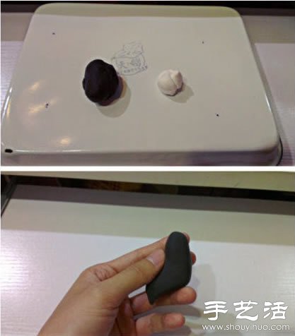 橡皮泥/軟陶/粘土DIY手工制作無臉男玩偶 -  rpnrmr.com