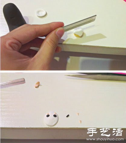 橡皮泥/軟陶/粘土DIY手工制作無臉男玩偶 -  rpnrmr.com