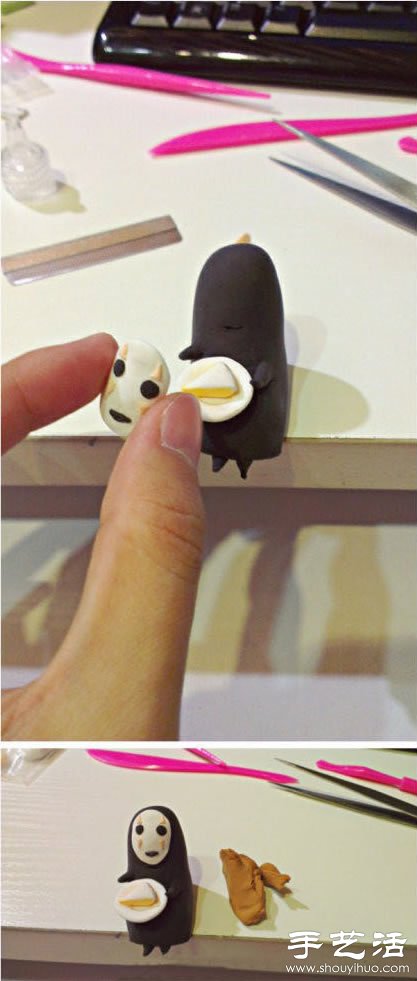 橡皮泥/軟陶/粘土DIY手工制作無臉男玩偶 -  rpnrmr.com