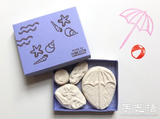 清新淡雅的手工橡皮章作品 -  rpnrmr.com