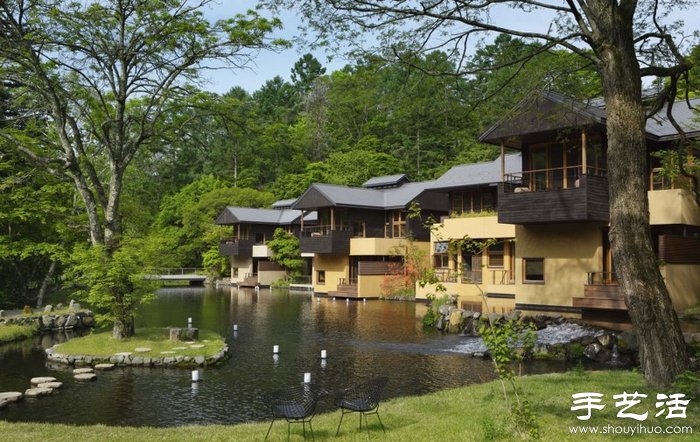 融入自然山水的日本酒店裝修設(shè)計(jì) -  rpnrmr.com