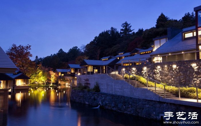 融入自然山水的日本酒店裝修設(shè)計(jì) -  rpnrmr.com