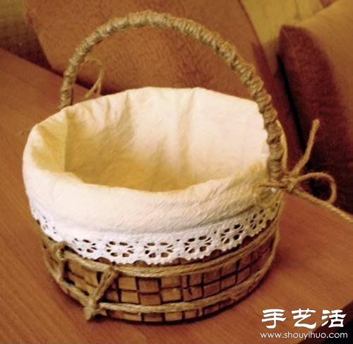 塑料桶廢物利用手工制作提籃/簍子 -  rpnrmr.com