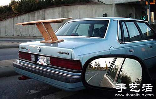 簡(jiǎn)單又省錢的汽車尾翼改裝DIY -  rpnrmr.com
