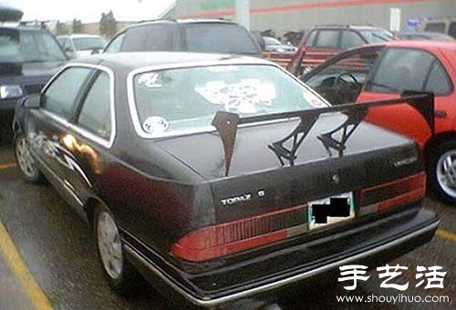 簡(jiǎn)單又省錢的汽車尾翼改裝DIY -  rpnrmr.com