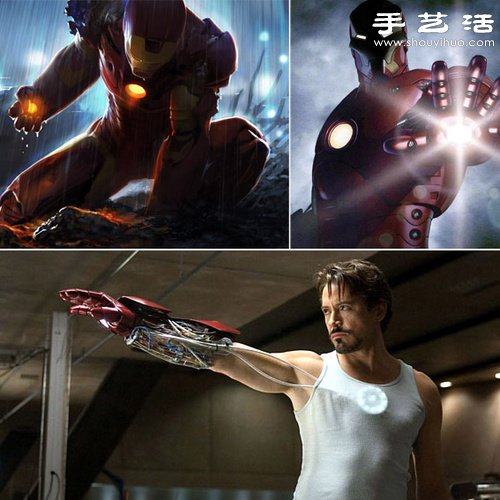 LED燈泡及充電模塊DIY鋼鐵俠“沖擊光束” -  rpnrmr.com