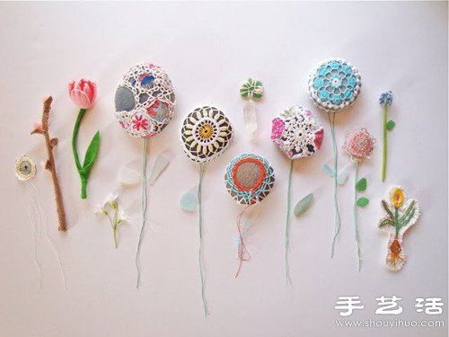 漂亮針織花朵手工藝品 -  rpnrmr.com