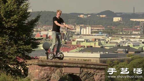國(guó)外牛人自己DIY電動(dòng)平衡車(chē)Segway -  rpnrmr.com