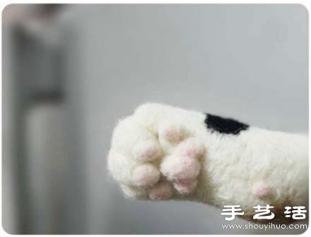 非常萌的貓咪主題羊毛氈手工藝品 -  rpnrmr.com
