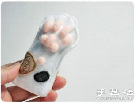 非常萌的貓咪主題羊毛氈手工藝品 -  rpnrmr.com