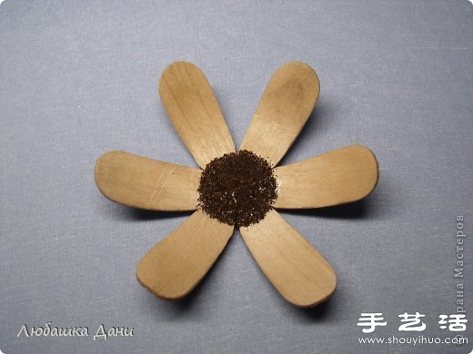 雪糕棍變廢為寶手工制作漂亮手工花 -  rpnrmr.com