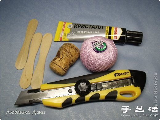 雪糕棍變廢為寶手工制作漂亮手工花 -  rpnrmr.com
