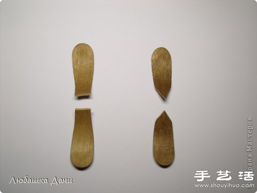 雪糕棍變廢為寶手工制作漂亮手工花 -  rpnrmr.com
