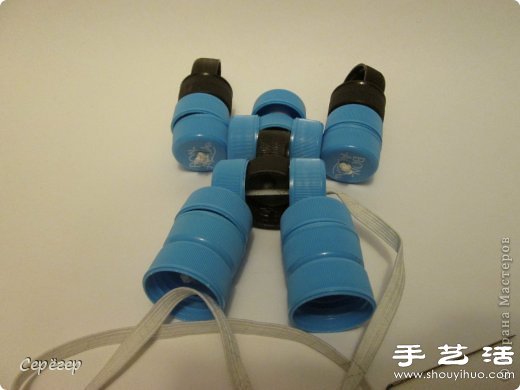 塑料瓶蓋變廢為寶手工制作機(jī)械戰(zhàn)警玩具 -  rpnrmr.com