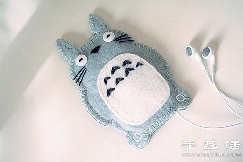 可愛布藝龍貓手機套 -  rpnrmr.com