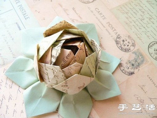 含苞待放的折紙玫瑰花 -  rpnrmr.com