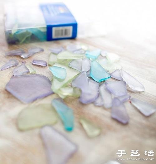 玻璃馬賽克手工制作清新手鏈/耳墜/耳釘 -  rpnrmr.com