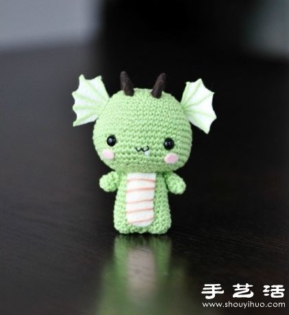 鉤針手工制作超萌龍寶寶玩偶 -  rpnrmr.com