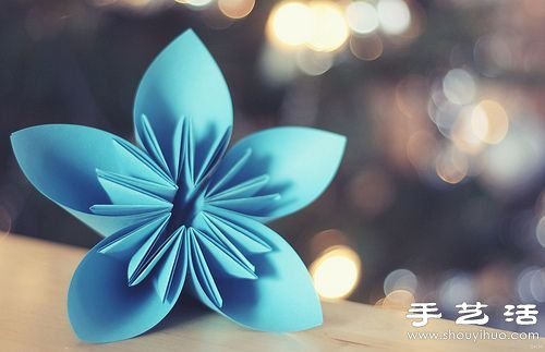 漂亮的折紙櫻花手工藝品 -  rpnrmr.com